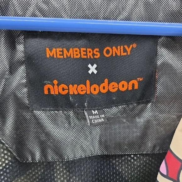 Members Only x Nickelodeon 90s Cartoon Jacket - Picture 3 of 4